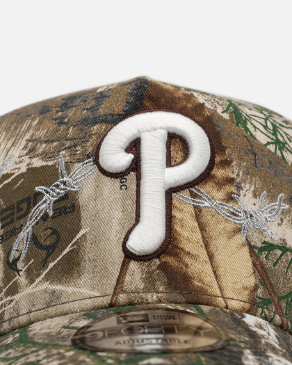 New Era Philadelphia Phillies 'Realtree Grit 3.0' 9FORTY A-Frame Snapback Realtree Edge