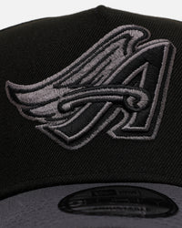 New Era Los Angeles Angels 'Stealth Roses' 9FORTY A-Frame Snapback Black