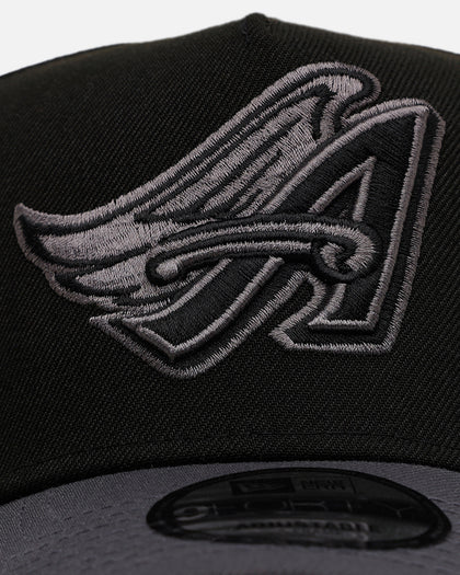 New Era Los Angeles Angels 'Stealth Roses' 9FORTY A-Frame Snapback Black