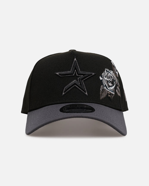 New Era Houston Astros 'Stealth Roses' 9FORTY A-Frame Snapback Black