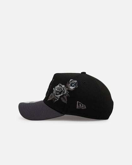 New Era Atlanta Braves 'Stealth Roses' 9FORTY A-Frame Snapback Black