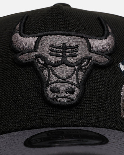 New Era Chicago Bulls 'Stealth Roses' 9FORTY A-Frame Snapback Black