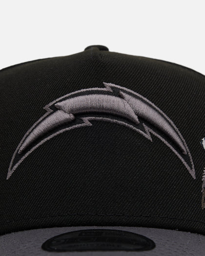 New Era Los Angeles Chargers 'Stealth Roses' 9FORTY A-Frame Snapback Black