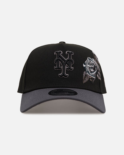 New Era New York Mets 'Stealth Roses' 9FORTY A-Frame Snapback Black