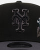 New Era New York Mets 'Stealth Roses' 9FORTY A-Frame Snapback Black
