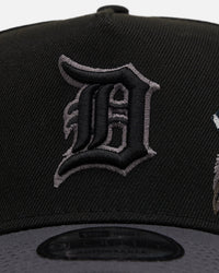 New Era Detroit Tigers 'Stealth Roses' 9FORTY A-Frame Snapback Black