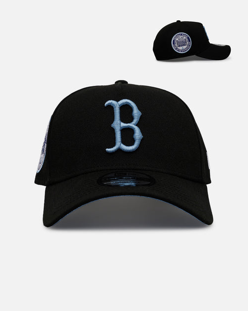 New Era Boston Red Sox 'Black And Sky Blue' 9FORTY A-Frame Snapback Black/Sky Blue