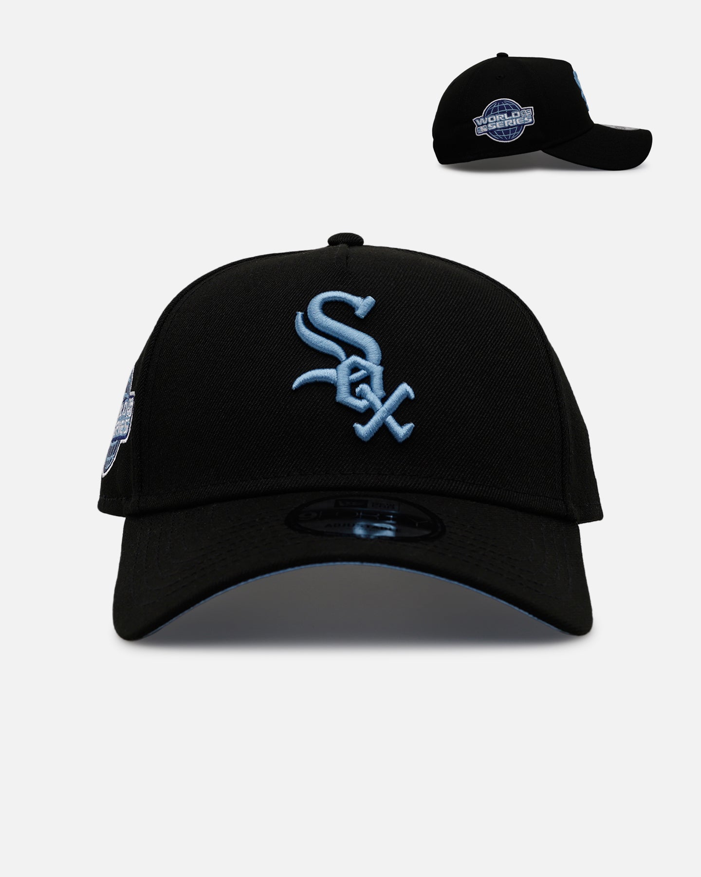 New Era Chicago White Sox 'Black And Sky Blue' 9FORTY A-Frame
