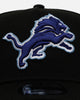 New Era Detroit Lions 'Black And Sky Blue' 9FORTY A-Frame Snapback Black/Sky Blue
