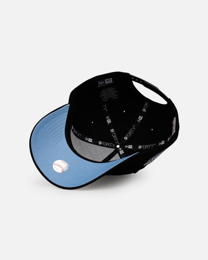 New Era New York Yankees 'Black And Sky Blue' 9FORTY A-Frame Snapback Black/Sky Blue