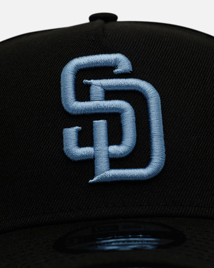 New Era San Diego Padres 'Black And Sky Blue' 9FORTY A-Frame Snapback Black/Sky Blue