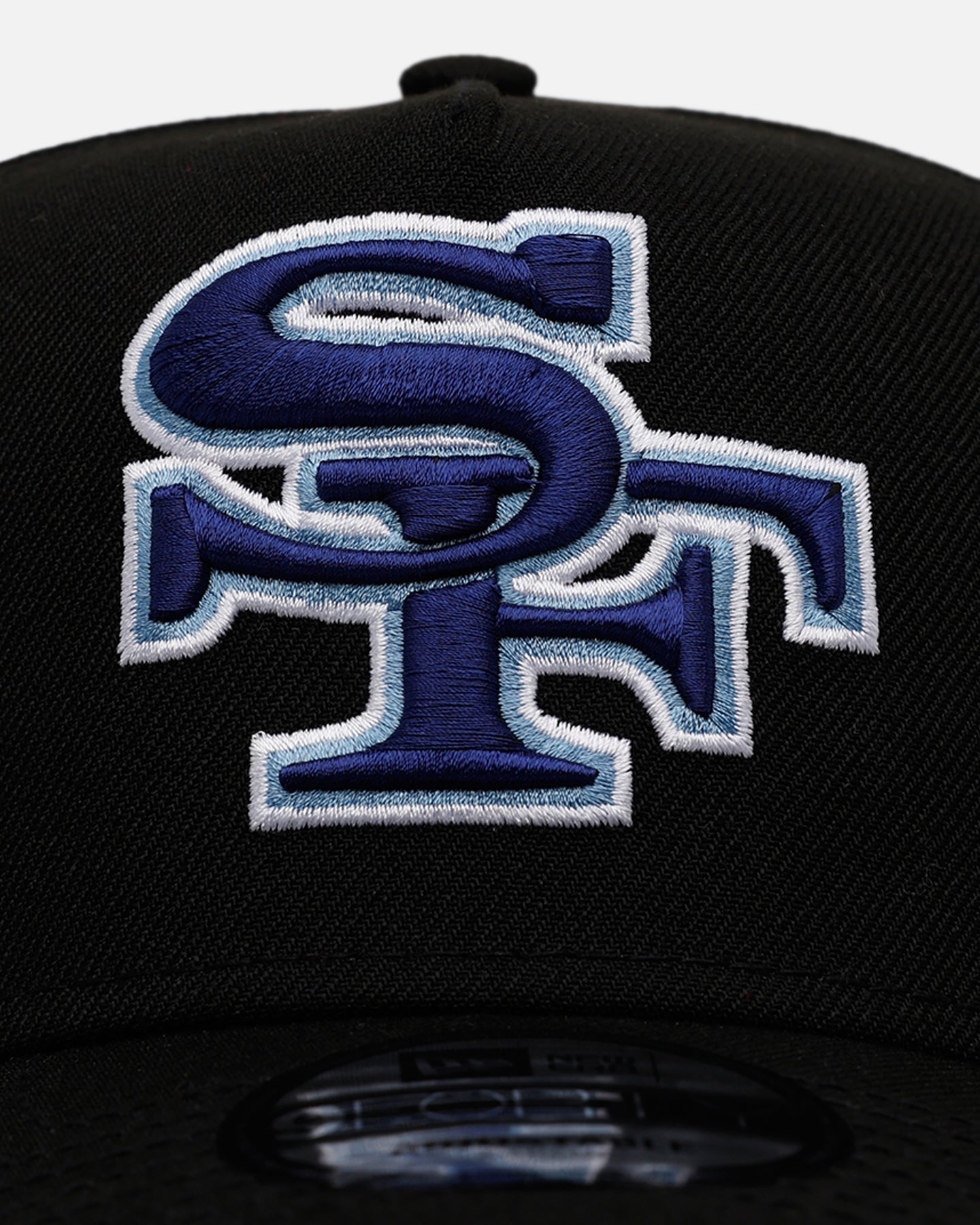 New Era San Francisco 49ers 'Black And Sky Blue' 9FORTY A-Frame