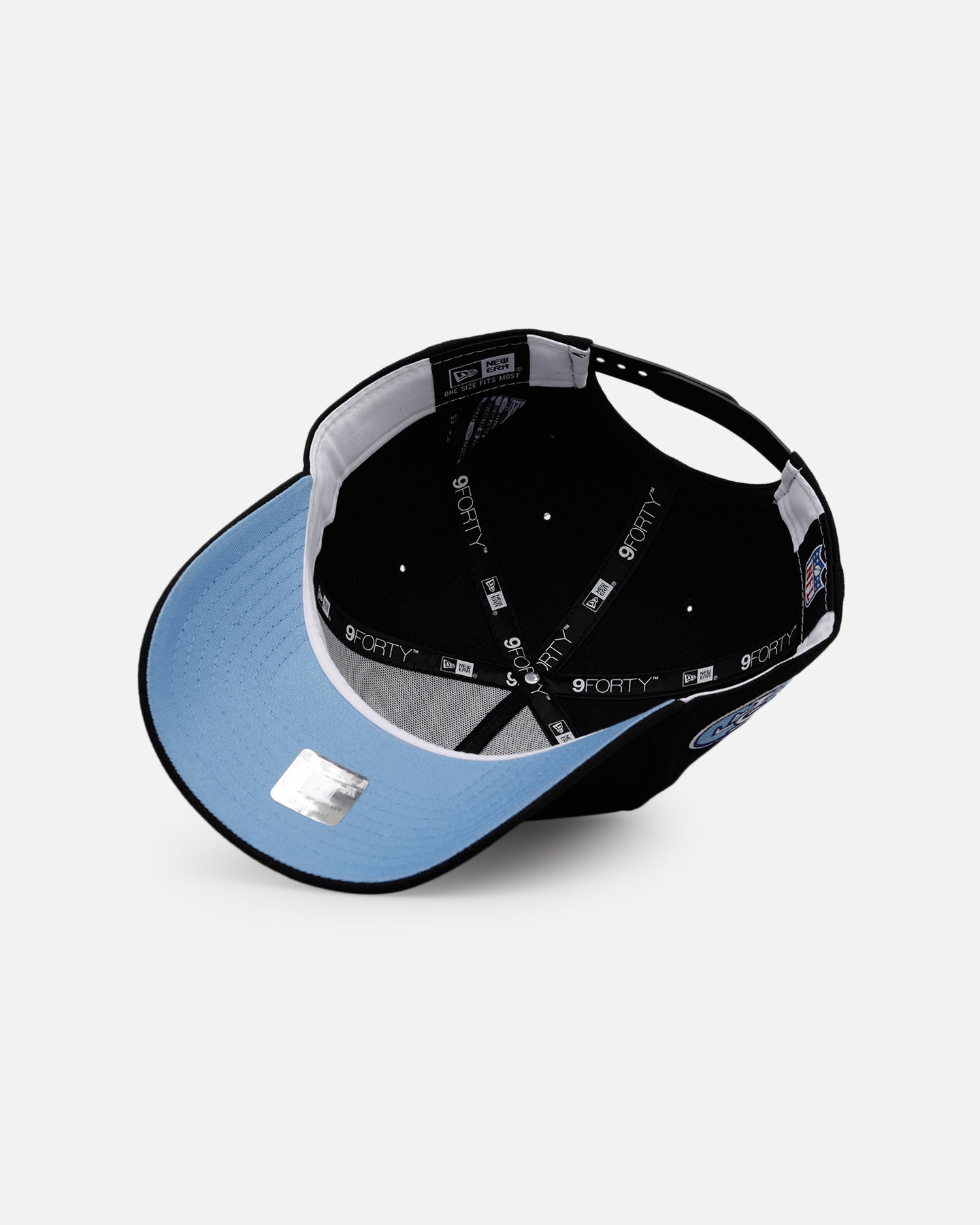 New Era San Francisco 49ers 'Black And Sky Blue' 9FORTY A-Frame
