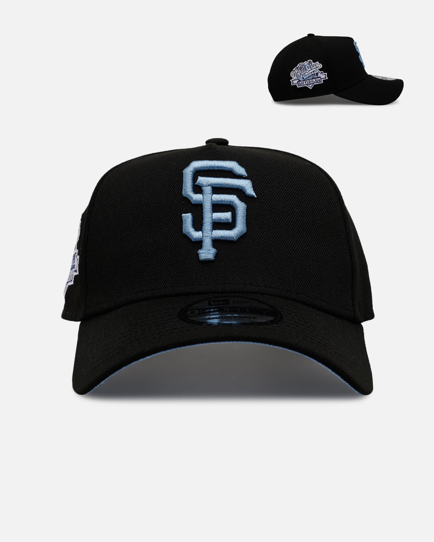 New Era San Francisco Giants 'Black And Sky Blue' 9FORTY A-Frame