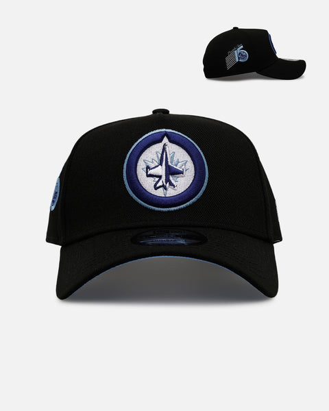 New Era Winnipeg Jets 'Black And Sky Blue' 9FORTY A-Frame Snapback