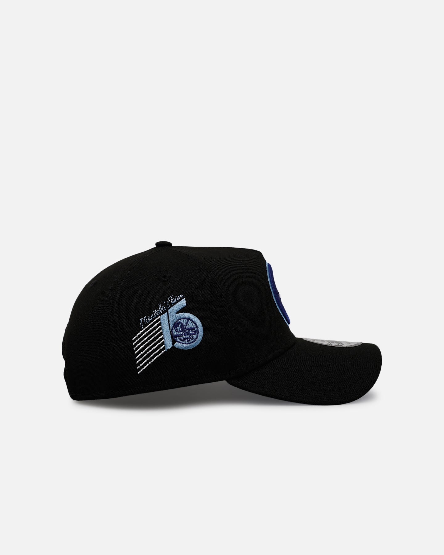 New Era Winnipeg Jets 'Black And Sky Blue' 9FORTY A-Frame Snapback