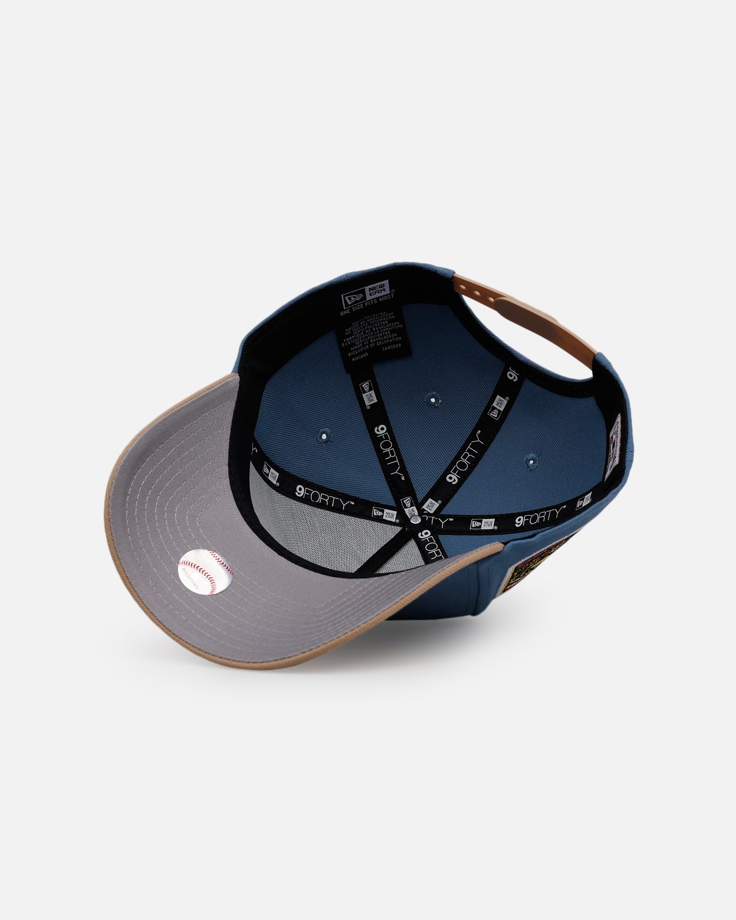 キンミヤ　NEWERA 9FORTY AD Frame 9FORTY A-Frame トラッカー キンミヤ焼酎 ホワイト / ブルーティント
