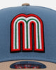 New Era Mexico National Baseball Team 'Easy Breezy' 9FORTY A-Frame Snapback Blue/Tan