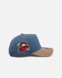 New Era Atlanta Braves 'Easy Breezy' 9FORTY A-Frame Snapback Blue/Tan