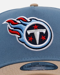 New Era Tennessee Titans 'Easy Breezy' 9FORTY A-Frame Snapback Blue/Tan