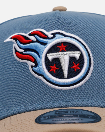 New Era Tennessee Titans 'Easy Breezy' 9FORTY A-Frame Snapback Blue/Tan