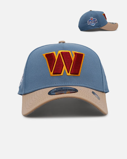 New Era Washington Commanders 'Easy Breezy' 9FORTY A-Frame Snapback Blue/Tan