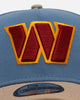 New Era Washington Commanders 'Easy Breezy' 9FORTY A-Frame Snapback Blue/Tan