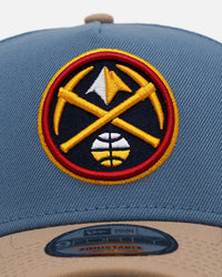 New Era Denver Nuggets 'Easy Breezy' 9FORTY A-Frame Snapback Blue/Tan