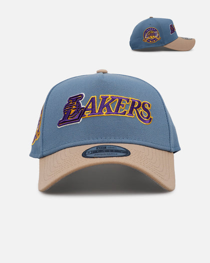 New Era Los Angeles Lakers 'Easy Breezy' 9FORTY A-Frame Snapback Blue/Tan