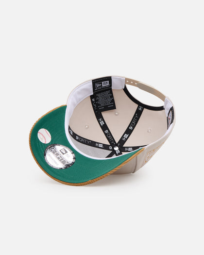 New Era New York Mets 'Honey Pot' 9FORTY A-Frame Snapback Stone/Wheat