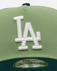 New Era Los Angeles Dodgers 'Matcha' 9FORTY A-Frame Snapback Matcha