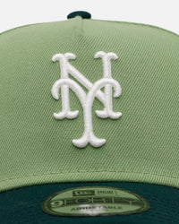 New Era New York Mets 'Matcha' 9FORTY A-Frame Snapback Matcha