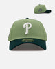 New Era Philadelphia Phillies 'Matcha' 9FORTY A-Frame Snapback Matcha