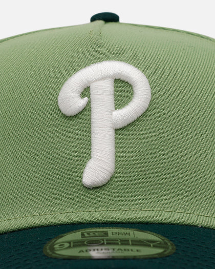 New Era Philadelphia Phillies 'Matcha' 9FORTY A-Frame Snapback Matcha