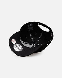 New Era Los Angeles Angels 'Black Satin Hearts' 9FORTY A-Frame Snapback Black