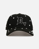 New Era Detroit Tigers 'Black Satin Hearts' 9FORTY A-Frame Snapback Black