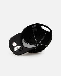 New Era New York Mets 'Black Satin Hearts' 9FORTY A-Frame Snapback Black