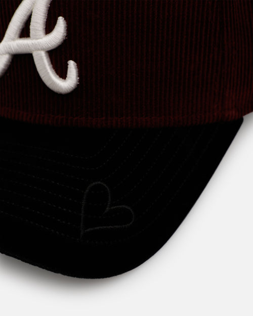 New Era Atlanta Braves 'Certified Lover 2.0' 9FORTY A-Frame Snapback Maroon