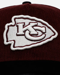 New Era Kansas City Chiefs 'Certified Lover 2.0' 9FORTY A-Frame Snapback Maroon