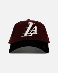 New Era Los Angeles Lakers 'Certified Lover 2.0' 9FORTY A-Frame Snapback Maroon