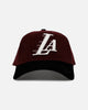 New Era Los Angeles Lakers 'Certified Lover 2.0' 9FORTY A-Frame Snapback Maroon
