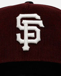 New Era San Francisco Giants 'Certified Lover 2.0' 9FORTY A-Frame Snapback Maroon