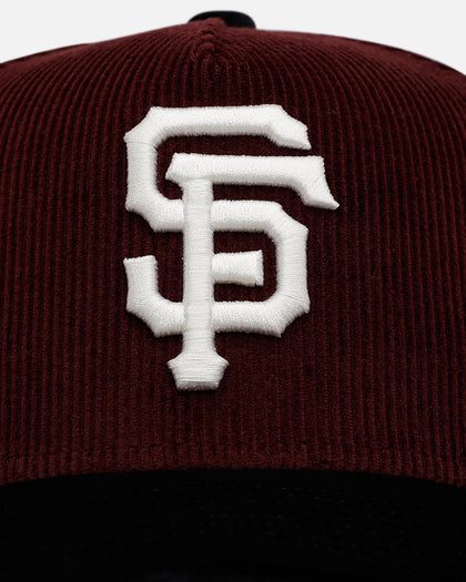 New Era San Francisco Giants 'Certified Lover 2.0' 9FORTY A-Frame Snapback Maroon
