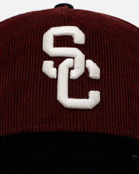 New Era University Of Southern California Trojans 'Certified Lover 2.0' 9FORTY A-Frame Snapback Maroon