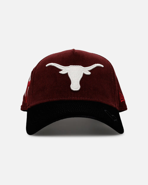 New Era Texas Longhorns 'Certified Lover 2.0' 9FORTY A-Frame Snapback Maroon