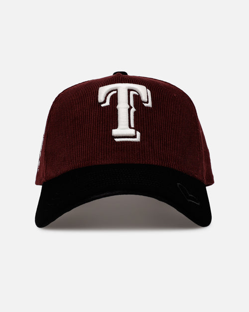 New Era Texas Rangers 'Certified Lover 2.0' 9FORTY A-Frame Snapback Maroon
