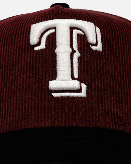 New Era Texas Rangers 'Certified Lover 2.0' 9FORTY A-Frame Snapback Maroon