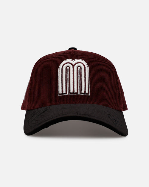 New Era Mexico National Baseball Team 'Certified Lover 2.0' 9FORTY A-Frame Snapback Maroon