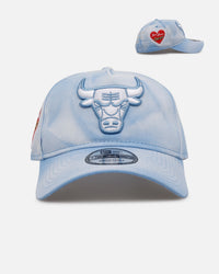 New Era Chicago Bulls 'Hopeless Romantic' 9FORTY A-Frame Snapback Sky Blue