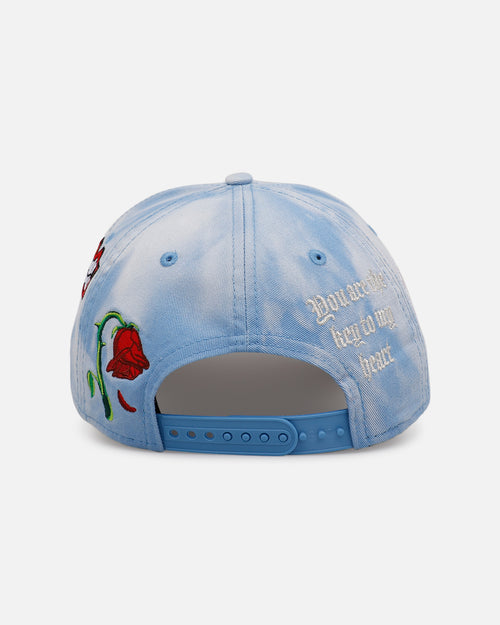 New Era Chicago Bulls 'Hopeless Romantic' 9FORTY A-Frame Snapback Sky Blue